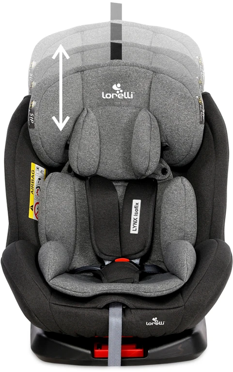 Автокрісло Lorelli Lynx Isofix 0-36 кг Black Graphite